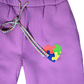KIDS: Autism Awareness: Royal Purple Sweatpants