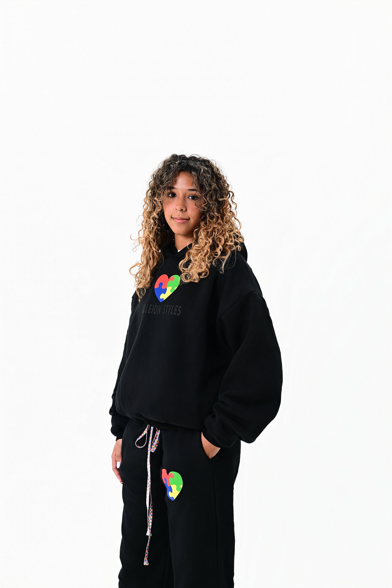 ADULTS: Autism Awareness: Midnight Black Hoodie