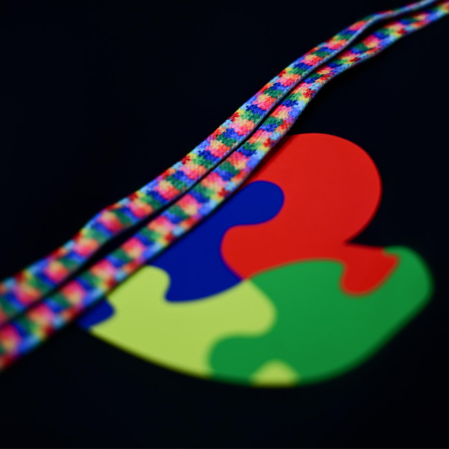 KIDS: Autism Awareness: Midnight Black Sweatpants