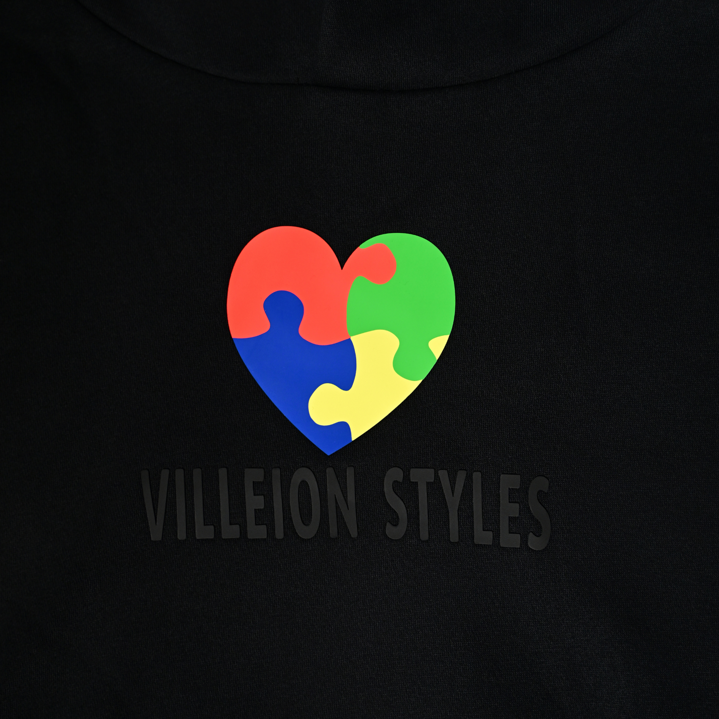 ADULTS: Autism Awareness: Midnight Black Jacket