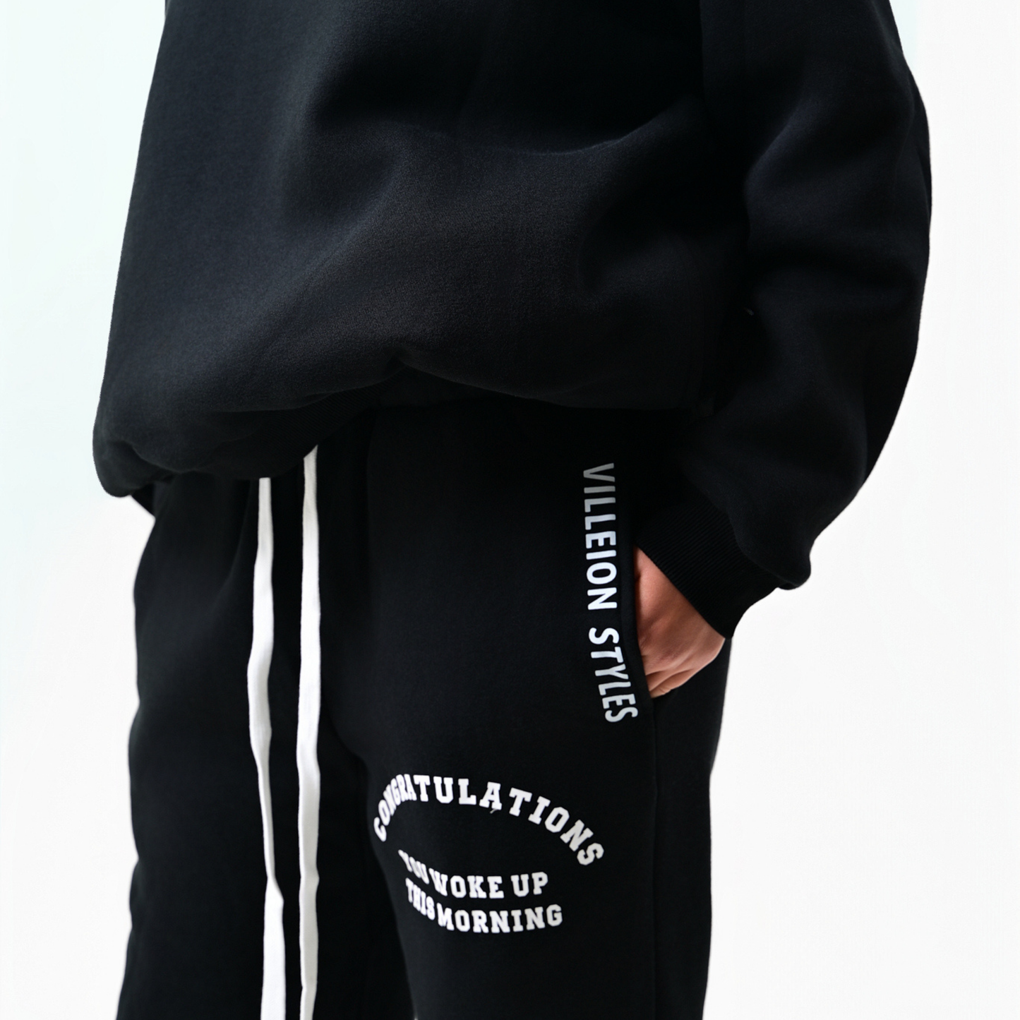 Kids Mind Over Matter Premium Hoodie — Black