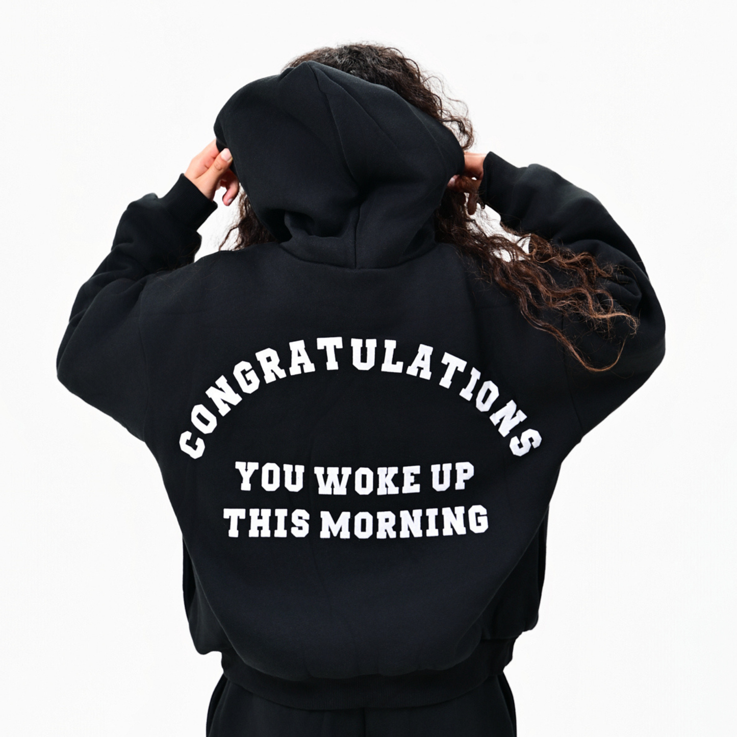 Kids Mind Over Matter Premium Hoodie — Black