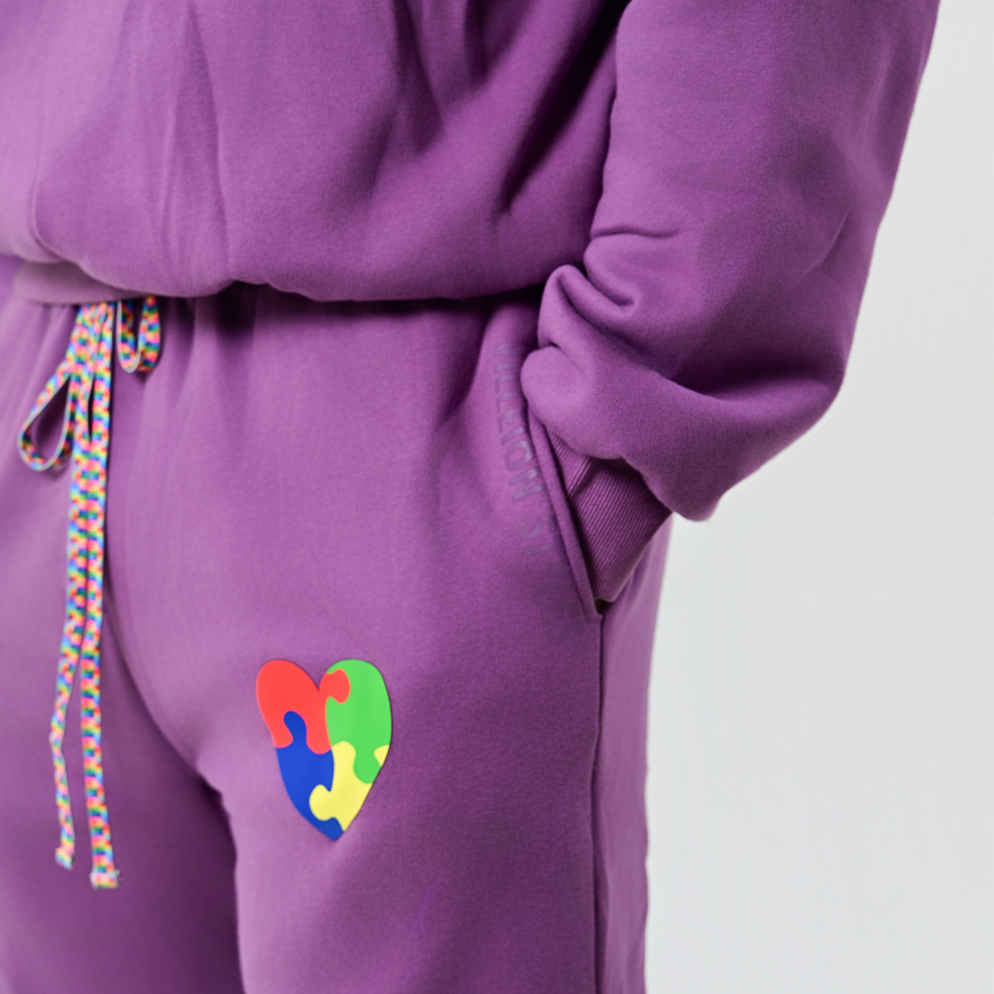 ADULTS: Autism Awareness: Royal Purple Jacket