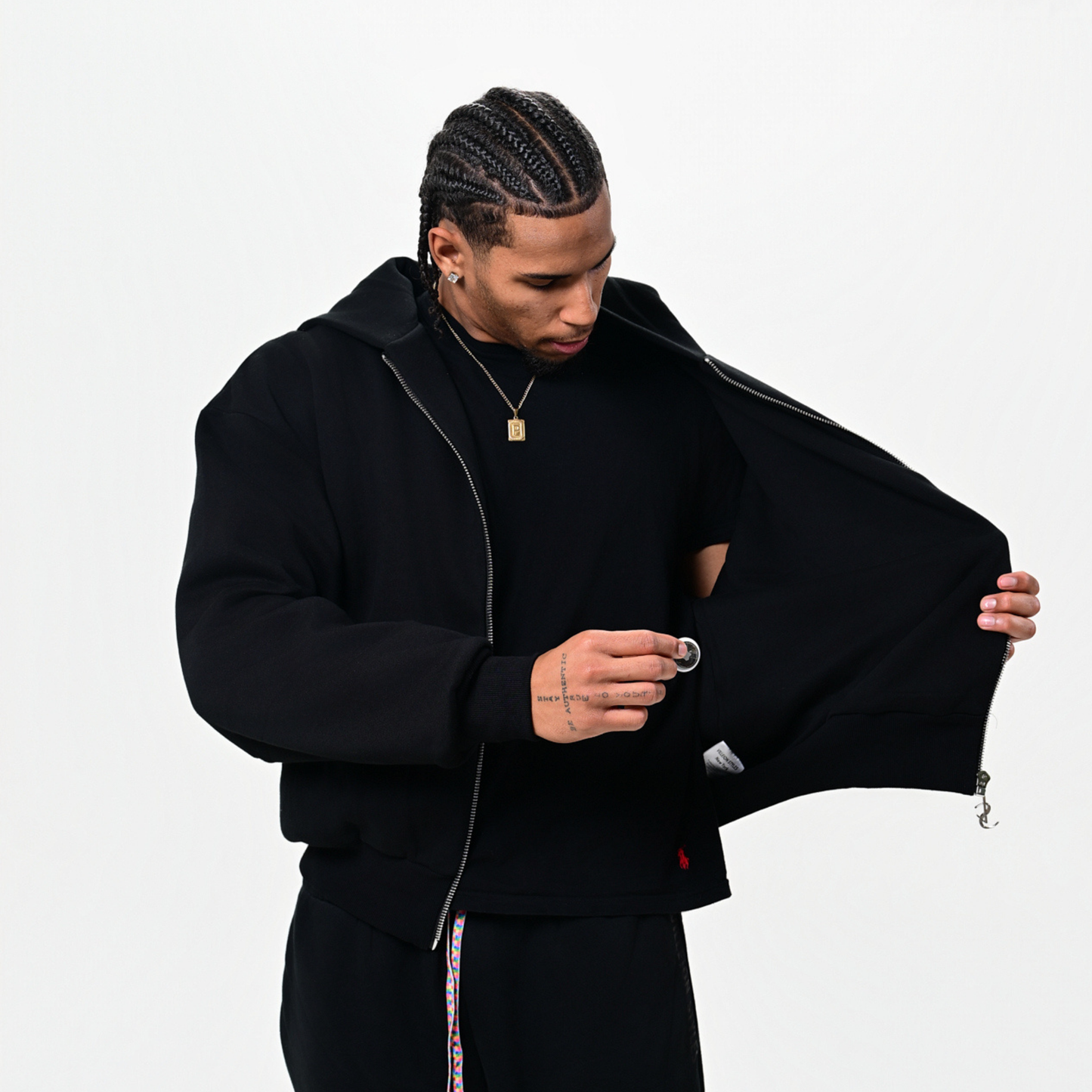 ADULTS: Autism Awareness: Midnight Black Jacket