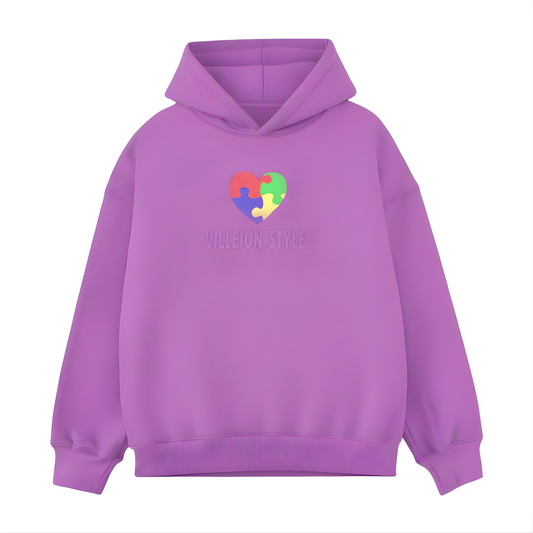 ADULTS: Autism Awareness: Royal Purple Hoodie