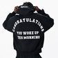 Mind Over Matter Premium Hoodie — Black