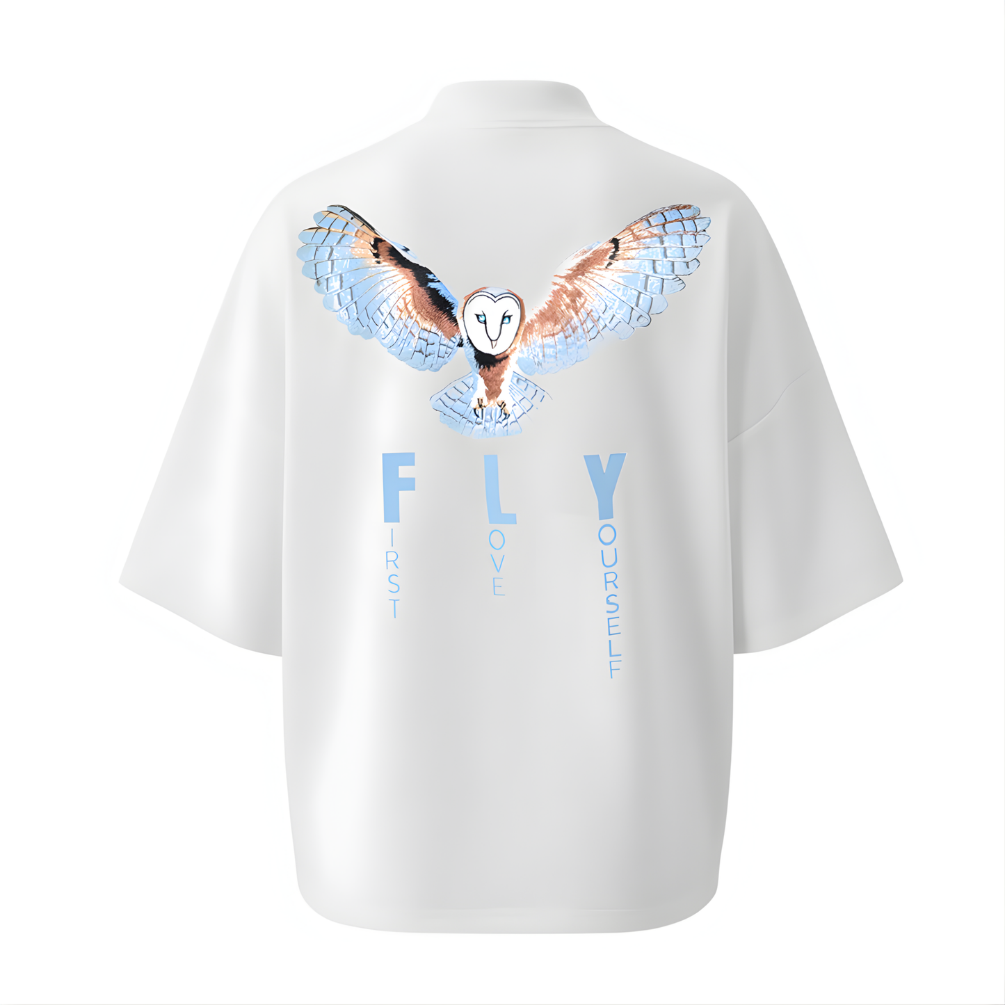 Statement Tee Collection: Me Versus The World FLY Tee - White