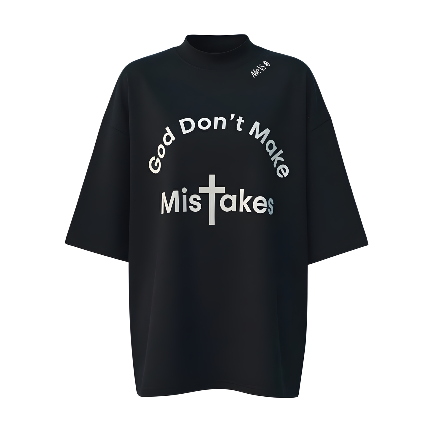 Faith & Identity Collection: God Don't Make Mistakes (Faith) Black