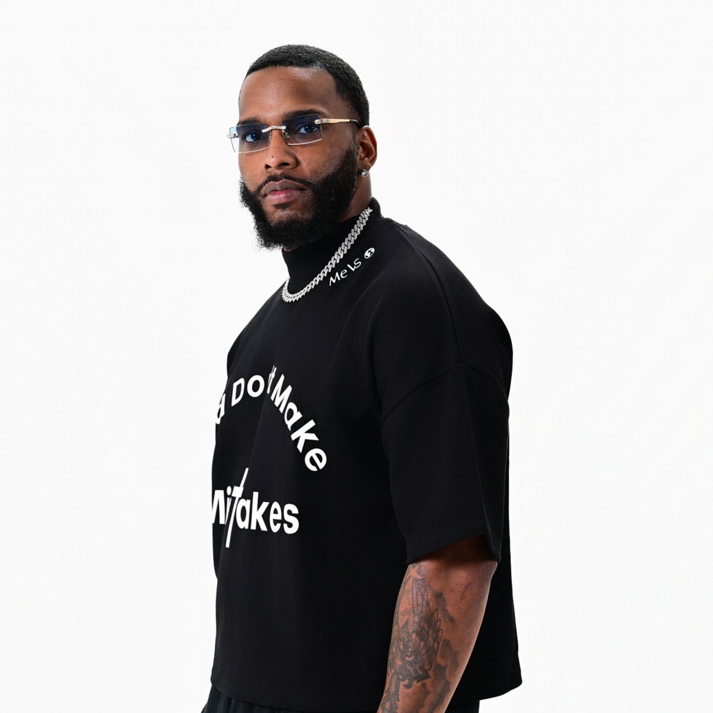 Faith & Identity Collection: God Don't Make Mistakes (Faith) Black