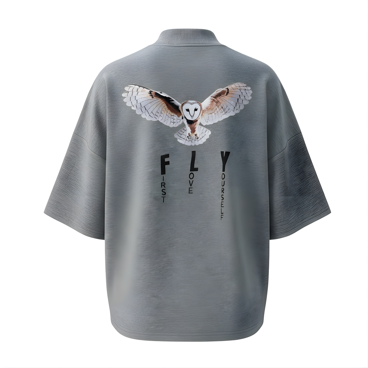 Statement Tee Collection: Me Versus The World FLY Tee Light Oatmeal