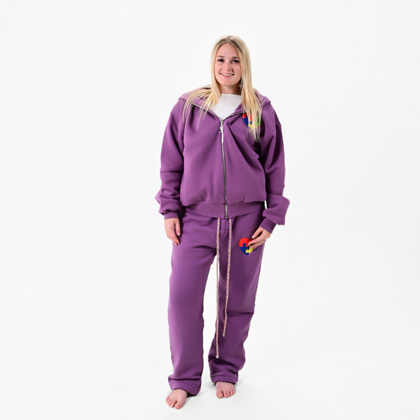 ADULTS: Autism Awareness: Royal Purple Jacket