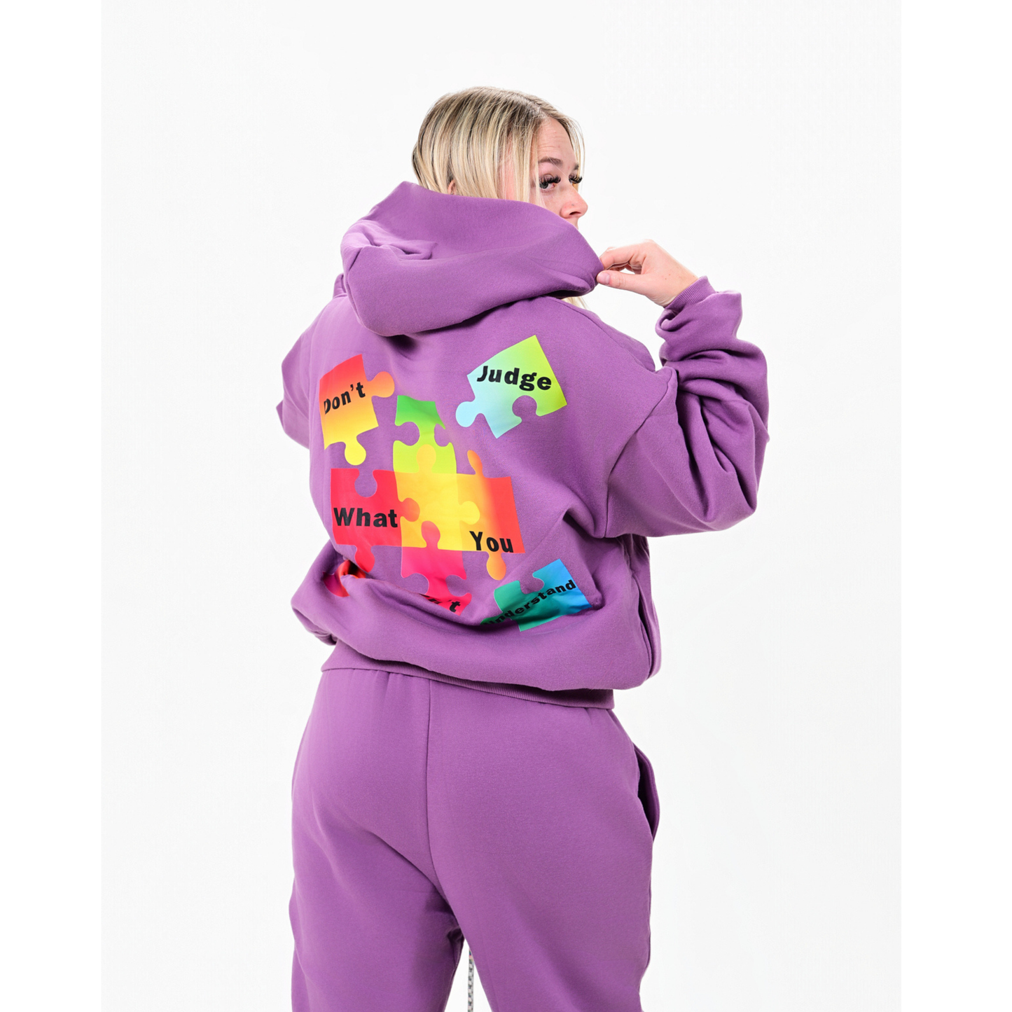 ADULTS: Autism Awareness: Royal Purple Jacket