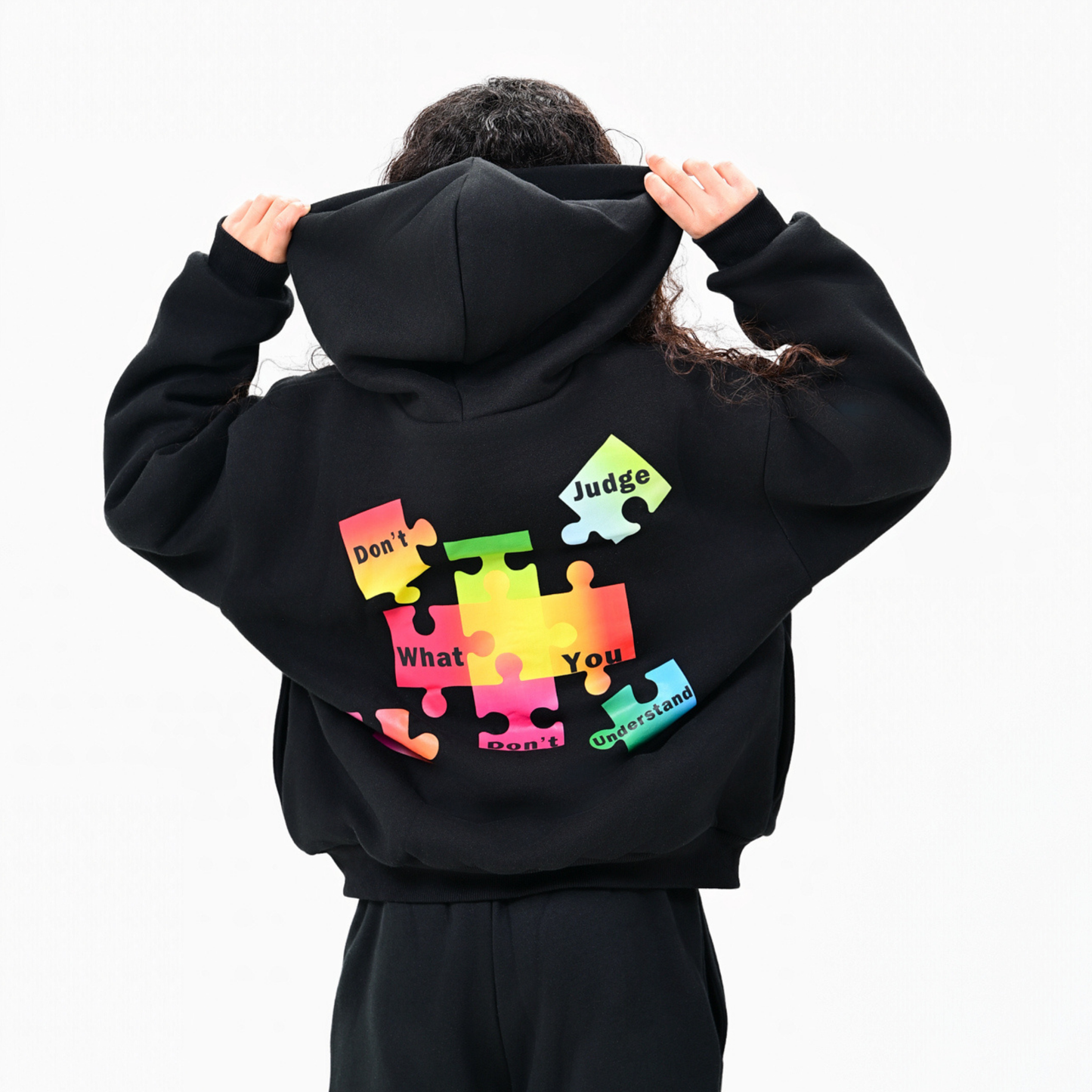 KIDS: Autism Awareness: Midnight Black Jacket