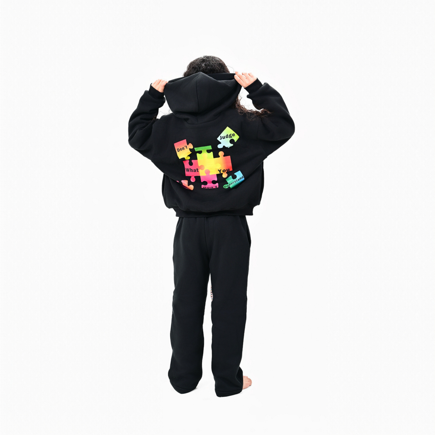 KIDS: Autism Awareness: Midnight Black Jacket