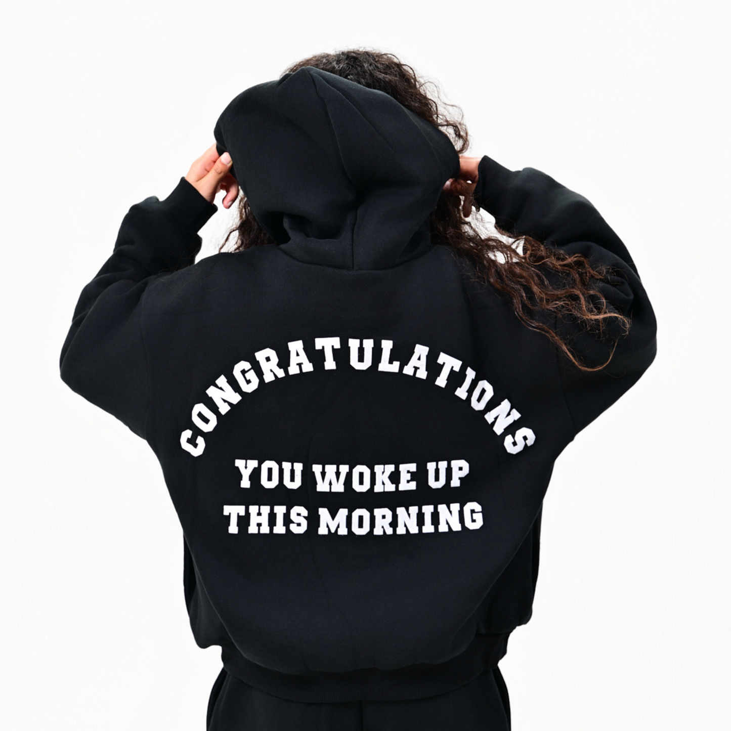 Kids Mind Over Matter Premium Hoodie — Black
