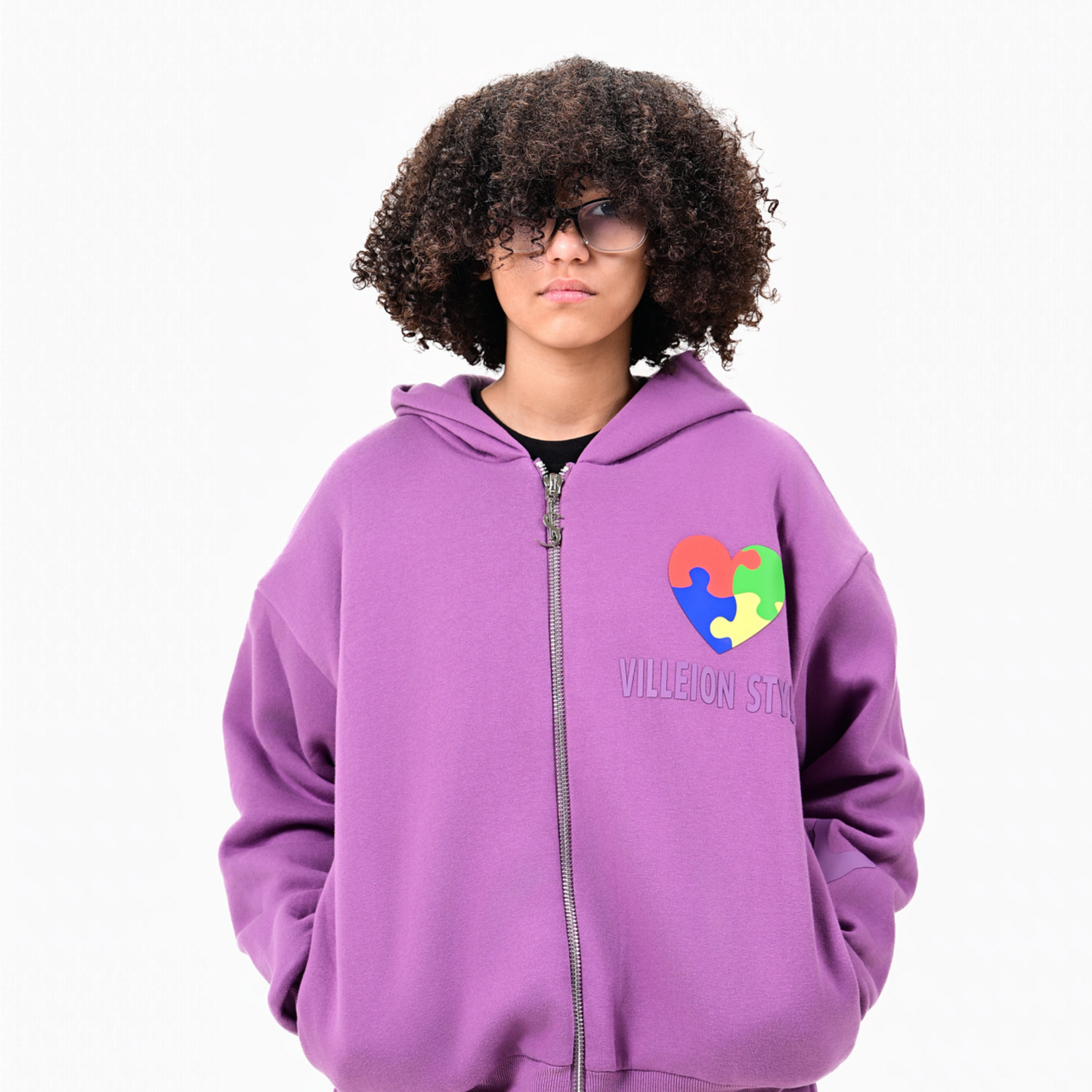 KIDS: Autism Awareness: Royal Purple Jacket