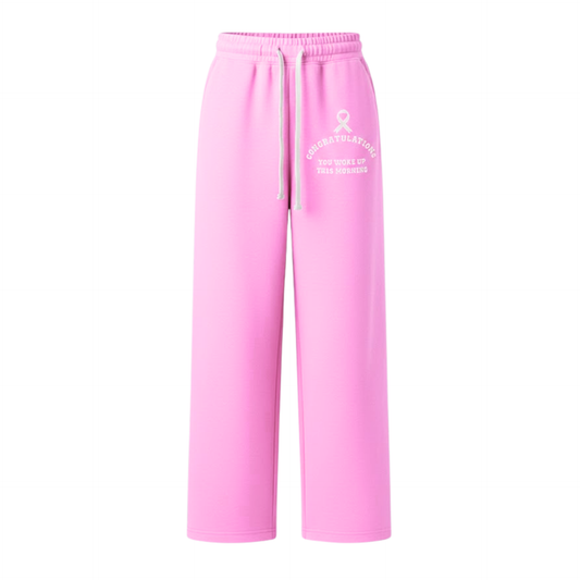 KIDS: Breast Cancer Awareness: Survivor Pink Sweatpants