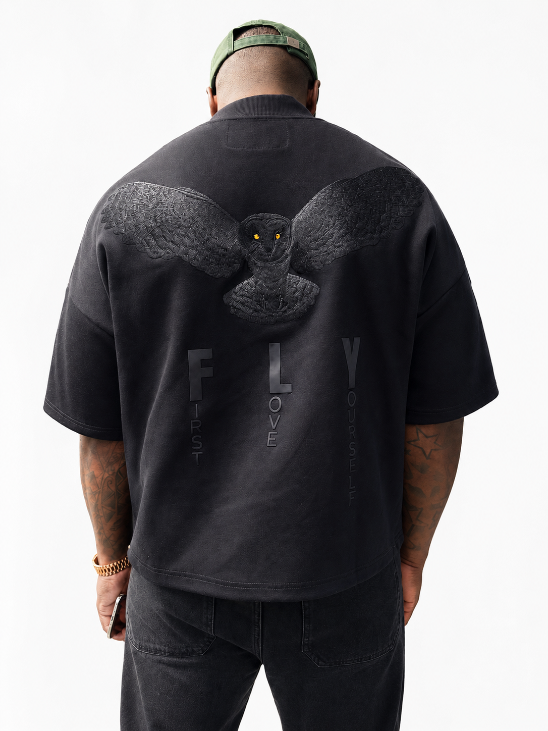 Black FLY T-shirt